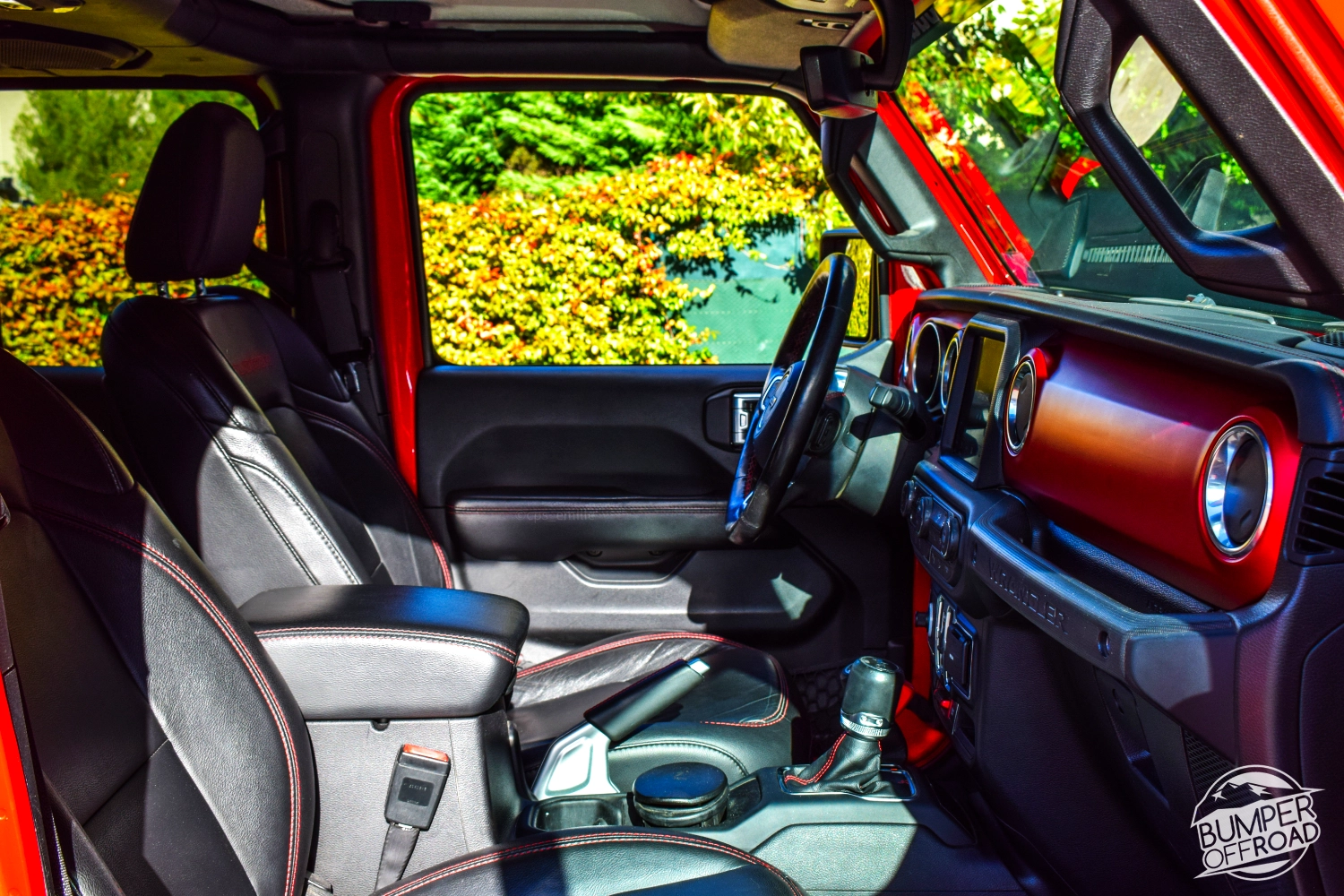 Jeep Wrangler JLU Rubicon 2.0L, 272 cv Rouge full