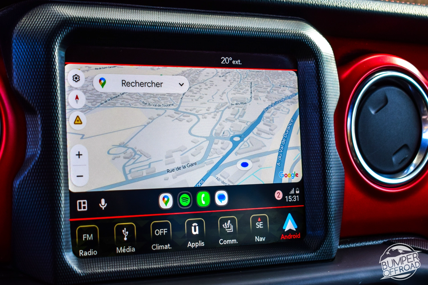 Jeep Wrangler JLU Rubicon 2.0L, 272 cv Rouge full