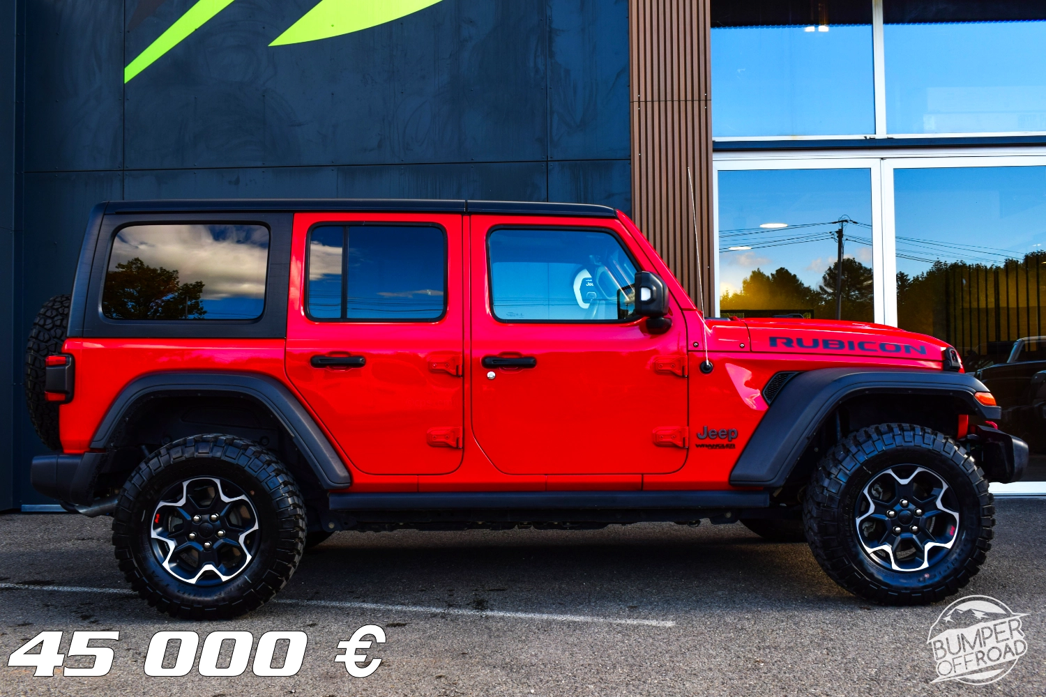 Jeep Wrangler JLU Rubicon 2.0L, 272 cv Rouge