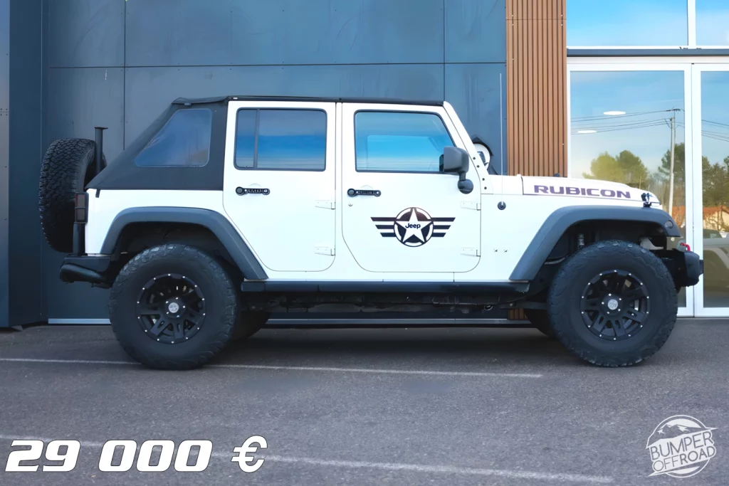 Jeep Wrangler JKU Rubicom 2.8L CRD Soft Top, Rehausse 2,5