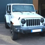 Jeep Wrangler JK Sahara 3.6L V6 Blanche full