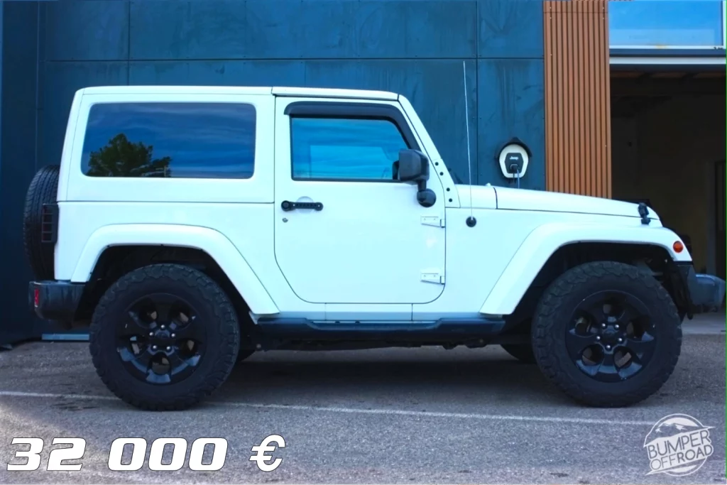 Jeep Wrangler JK Sahara 3.6L V6 Blanche