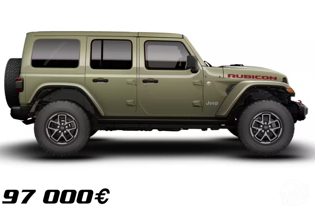 JEEP WRANGLER JLU RUBICON RECON 3,6L 41'
