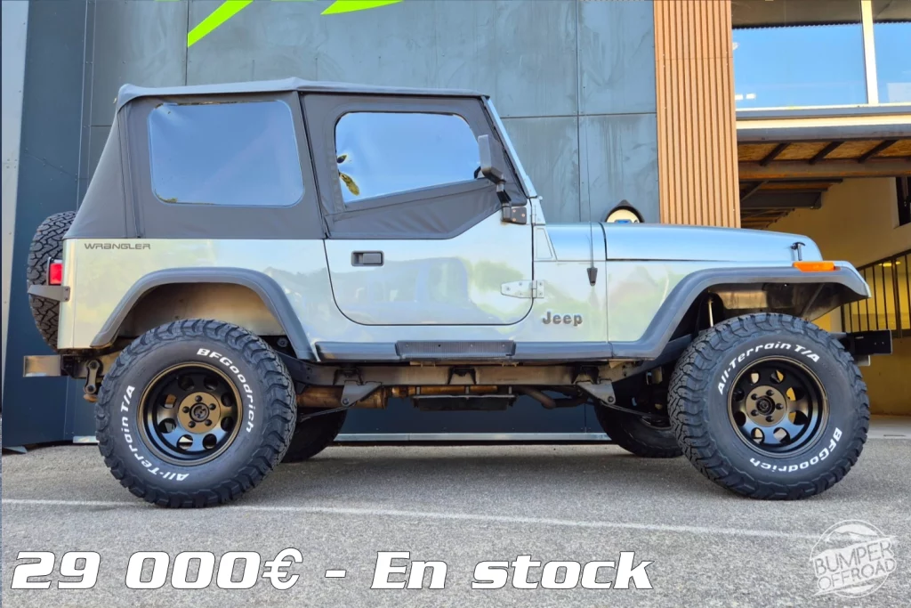 Jeep Wrangler YJ 6 cylindres 4.0L - Import Californie