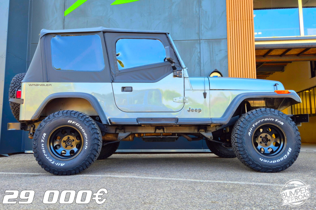 Jeep Wrangler YJ 6 cylindres 4.0L - Import Californie