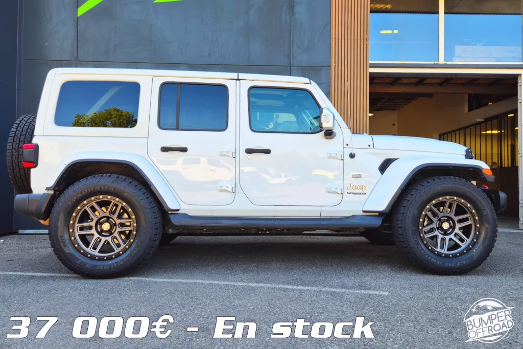 Jeep Wrangler 2,0l Overland Blanche TVA récupérable